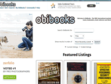 Tablet Screenshot of obibooks.com